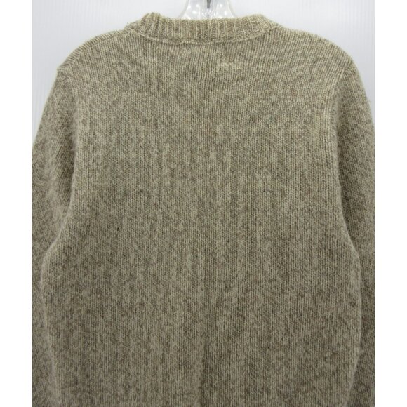 VGT Eastern Mountain Sports Sweater Small Fisherman EMS Wool 80s USA - Picture 7 of 10